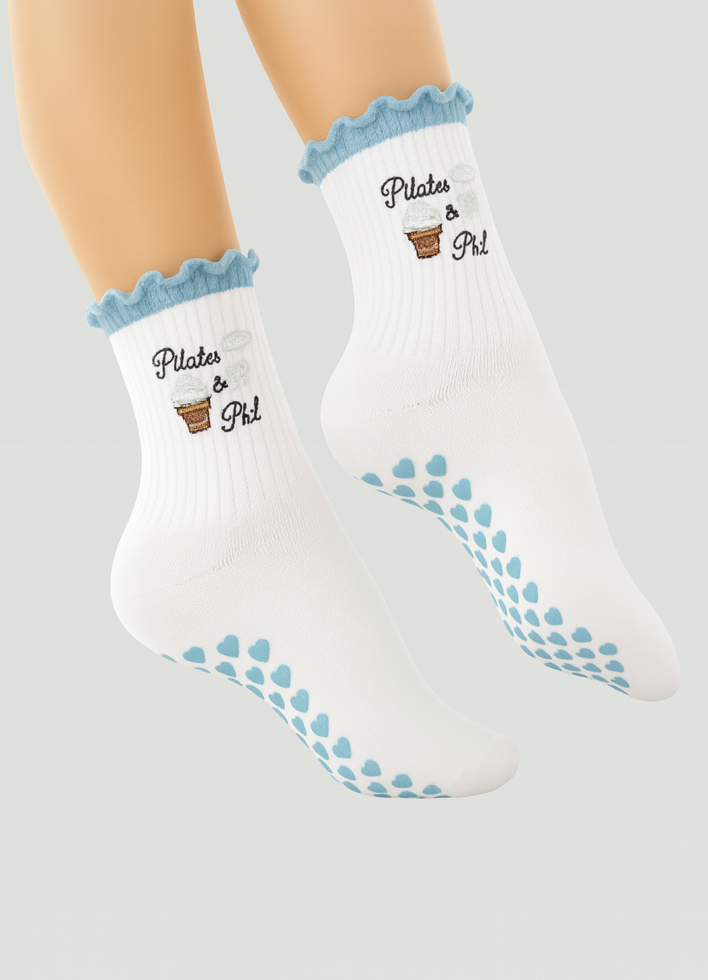 Iced Pilates Grip Socks