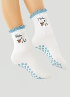 Iced Pilates Grip Socks
